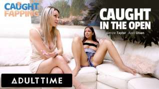 Online film ADULT TIME - April Olsen Gets Caught Trespassing and Masturbating By The MILF Realtor!