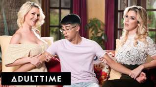 Online film ADULT TIME - Busty Stepmoms Kayla Paige and Kit Mercer Learn To Share Their Stepson