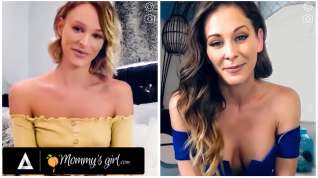 Online film MOMMYSGIRL Thirsty Emma Hix And Stepmom Cherie DeVille Share Their Wet Pussy On Cam