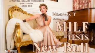 Online film MILF Mistress T Tests New Bull