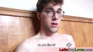 Online film Amateur In Glasses Stroking His Big Dick In Front Of Bf
