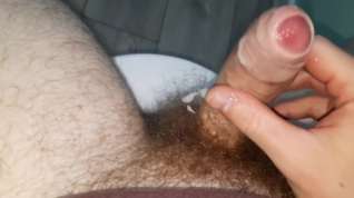 Online film Wanking While Wet With Precum!