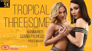 Online film Tropical threesome - VirtualRealTrans