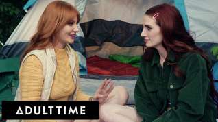 Online film ADULT TIME - Lesbian Camping Trip Tribbing with Lacy Lennon and Aria Carson