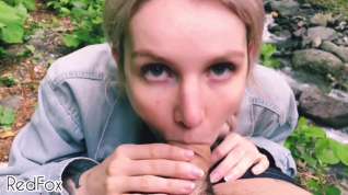 Online film Schoolgirl Sloppy Pov Blowjob On Nature, Cums On Mouth