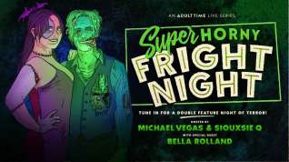 Online film Bella Rolland & Siouxsie Q in Michael Vegas, Siouxsie Q & Bella Rolland - Super Horny Fright Night