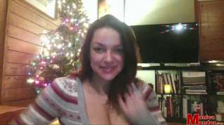 Online film Monica Mendez - Christmas Sweater Webcam 1