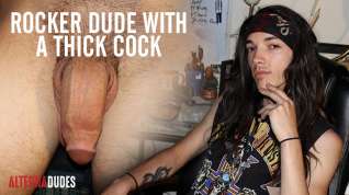 Online film Rocker Dude With a Thick Dick