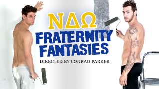Online film Michael Del Ray & Carter Woods in \u039d\u0394\u03a9 Fraternity Fantasies: Paint & Pound