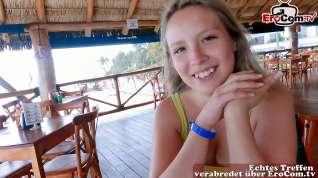 Online film HOLIDAY TEEN PICK UP DATE - german tourist fuck teen in public pov