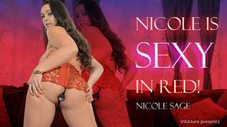 Online film VRALLURE Nicole Is Sexy In Red!
