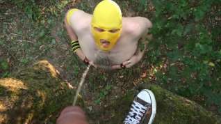Online film Slave Outdoor Piss And Fuck