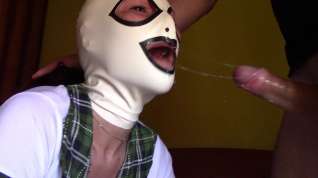 Online film Laura on Heels amateur 2021. Rough blowjob and facial with schoolgirl cosplay