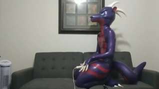 Online film Inflatable Latex Dragon Suit