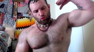 Online film Tall, Hairy Muscle Stud Playing On Cam