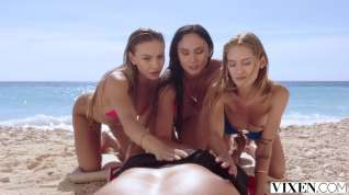 Online film Naomi Swann, Ariana Marie,Tiffany Tatum at the beach