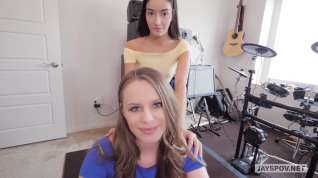Online film Cutie and her friend fuck her step brother