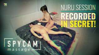 Online film Jade Kush & Donnie Rock in Spycam Nuru Massage, Scene #01
