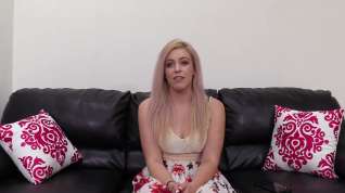 Online film Star is a slutty blonde who likes cocks and considers becoming a pornstar because of that