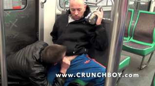 Online film sex in the public subway in paris wit feet and sneakers domination