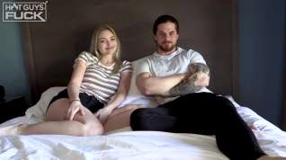 Online film Savannah Camon and Dustin Hazel decided to fuck on web cam, to spice up their sex life