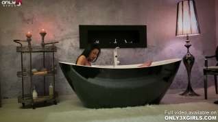 Online film Only3x GIRLS presents - Classy Shalina Devine romantic anal toying at the bathtub