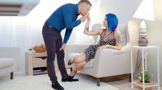 Online film Blue-Haired Babe Enjoys Dick On Floor - TeenSexMania