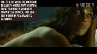 Online film Anatomy of a Nude Scene: Rosario Dawson Laid Bare for Danny Boyle's 'Trance' - Mr.Skin