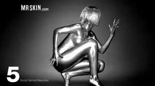 Online film Top 5 Body Painted Beauties - Mr.Skin