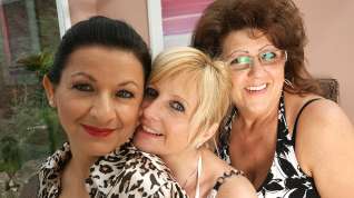 Free online porn Three Mature Lesbians Have Some Serious Fun - MatureNL