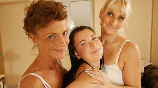 Free online porn Three Old And Young Lesbians Have Great Fun - MatureNL