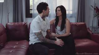 Online film India Summer and Small Hands are fucking on the couch and moaning from pleasure while cumming