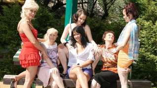 Online film Six Horny Old And Young Lesbians Have A Dirty Wet Picnic - MatureNL
