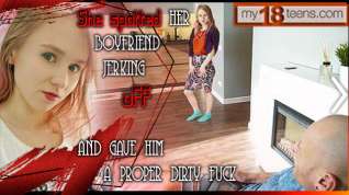 Online film MY18TEENS - Light Fairy spotted her boyfriend jerking off and give him blowjob