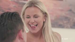 Online film Small tited blonde babe, Susie and her horny boyfriend are having a perfect fuck time