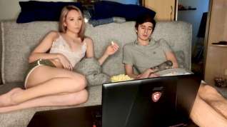 Online film Young sister seduced by her brother on real homemade Russian porn anal...