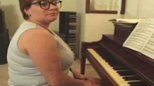 Online film BBW milf red head piano teacher fucks by 2 guys