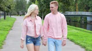 Online film Young Russian blonde is not against of having sex after a pickup truck...