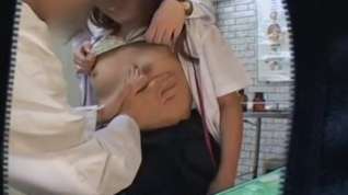 Online film Japan school breast exam gyno doctor