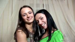 Online film TeenModels - Stella & Sasha - Using Olive Jars