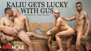 Online film Kaliu Gets Lucky With Gus - RawHole