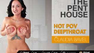 Online film Claudia Bavel in The Penthouse: Hot POV Deepthroat - VirtualPorn360