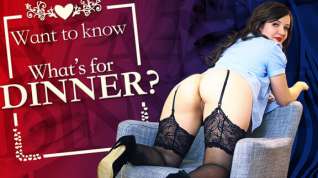 Online film Miss K in Want To Know What's For Dinner? - VRConk