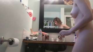 Online film 18 year-old Bathroom spy webcam - Fanta