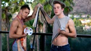 Online film Theo Brady & Micah West in Van-Gay - NextdoorWorld