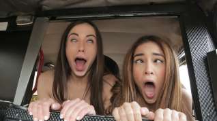 Online film George Uhl & Ginebra Bellucci & Anastasia Brokelyn in Cheeky Spanish Lesbians fuck Cabbie - FakeHub