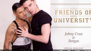 Online film Sergyo & Johny Cruz in Friends of University - SexLikeReal Gay