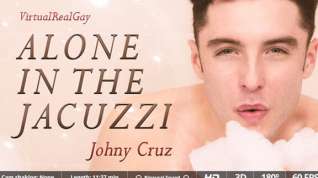 Online film Johny Cruz in Alone in the Jacuzzi - SexLikeReal Gay