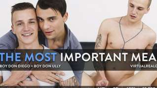 Online film Dom Ully & Don Diego in The Most Important Meal - SexLikeReal Gay