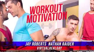 Free online porn Jay Roberts & Nathan Raider in Workout Motivation - SexLikeReal Gay